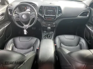 2019 Jeep Cherokee Limited with VIN 1C4PJMDX9KD442071, listed as a Copart auction lot 84853384 with 53,315 mi miles and Salvage Title. Bid and sale history available at carsss.com. Image 8.