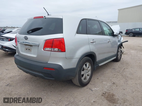 2012 Kia Sorento LX with VIN 5XYKT3A16CG216894, listed as a IAAI auction lot 41356578 with 1 mi miles. Bid and sale history available at carsss.com. Image 4.