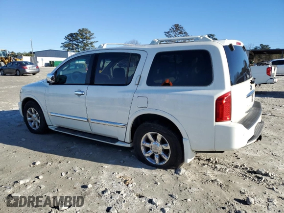 2007 Infiniti QX56 with VIN 5N3AA08CX7N800787, listed as a Copart auction lot 89390525 with 0 mi miles and Clean Title. Bid and sale history available at carsss.com. Image 2.