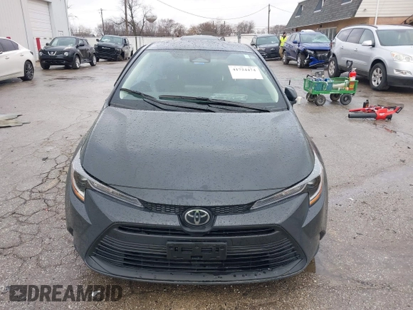 2025 Toyota Corolla LE with VIN 5YFB4MDE4SP233768, listed as a IAAI auction lot 41724474 with 6,079 mi miles. Bid and sale history available at carsss.com. Image 13.