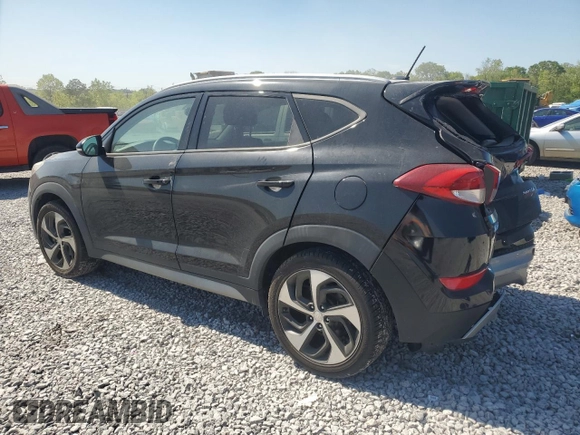 2017 Hyundai Tucson Sport with VIN KM8J33A28HU285205, listed as a Copart auction lot 53367495 with 80,770 mi miles and Salvage title. Bid and sale history available at DreamBid. Image 2.