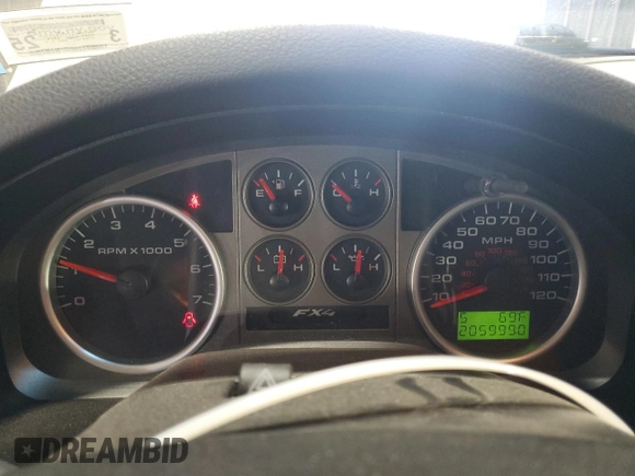 2007 Ford F-150 XLT with VIN 1FTPW14537FB56369, listed as a Copart auction lot 78536064 with 205,999 mi miles and Clean Title. Bid and sale history available at carsss.com. Image 9.
