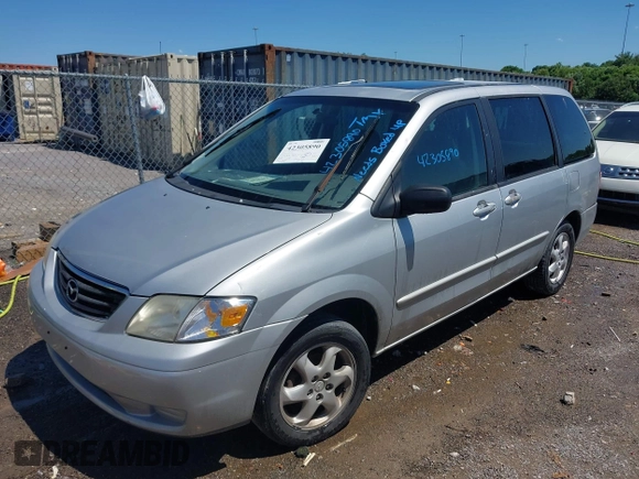 2000 Mazda MPV DX with VIN JM3LW28G8Y0125047, listed as a IAAI auction lot 42305890 with 214,647 mi miles and . Bid and sale history available at DreamBid. Image 14.