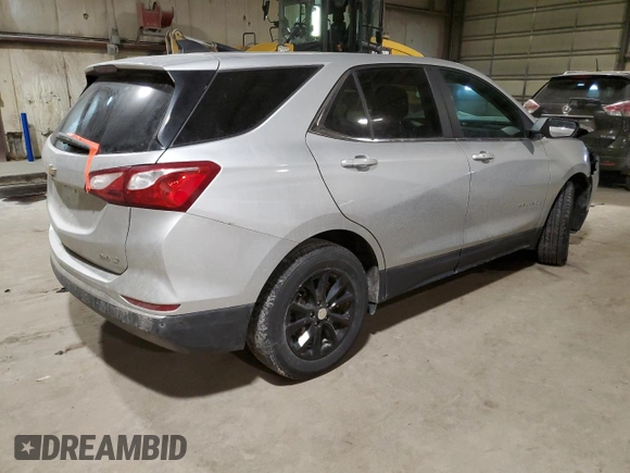 2021 Chevrolet Equinox LT with VIN 3GNAXUEV3MS146183, listed as a Copart auction lot 42927115 with 51,223 mi miles and Salvage Title. Bid and sale history available at DreamBid. Image 3.