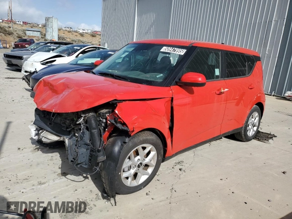 2024 Kia Soul LX with VIN KNDJ23AU5R7238187, listed as a Copart auction lot 50947995 with 7,471 mi miles and Non Repairable. Bid and sale history available at carsss.com. Image 1.