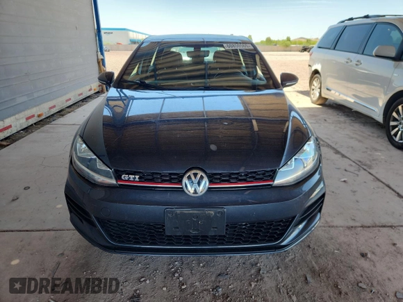2018 Volkswagen Golf GTI S с VIN 3VW447AU3JM289855, выставлен на аукционе Copart как лот 60850565 с пробегом 40 649 миль миль и Списание • Salvage title. История ставок и продаж доступна на DreamBid. Изображение 5.