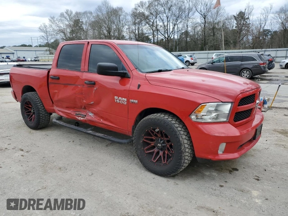 2016 Ram 1500 Express with VIN 1C6RR7KT6GS173783, listed as a Copart auction lot 46929225 with 183,450 mi miles and Salvage title. Bid and sale history available at DreamBid. Image 4.