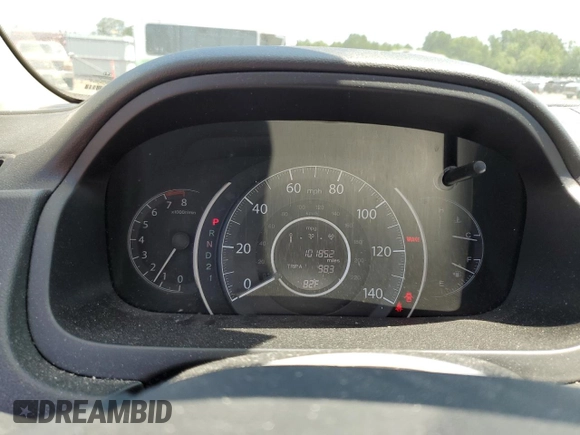 2013 Honda CR-V LX с VIN 2HKRM3H30DH516590, выставлен на аукционе Copart как лот 59342865 с пробегом 101 852 миль миль и Списание • Salvage title. История ставок и продаж доступна на DreamBid. Изображение 9.
