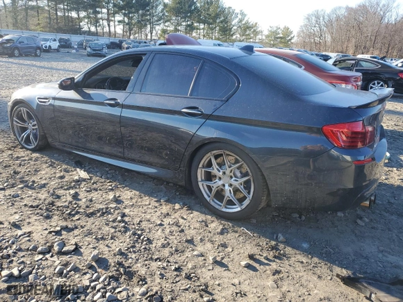 2013 BMW M5 with VIN WBSFV9C57DC773942, listed as a Copart auction lot 88125405 with 145,204 mi miles and Salvage Title. Bid and sale history available at carsss.com. Image 2.