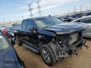 2019 Chevrolet Silverado 1500 RST with VIN 1GCRYEED3KZ241669, listed as a Copart auction lot 50583165 with 69,056 mi miles and Salvage Title. Bid and sale history available at DreamBid. Image 4.