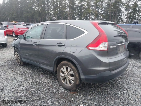 2013 Honda CR-V EX with VIN 2HKRM4H50DH674385, listed as a IAAI auction lot 41341638 with 165,257 mi miles. Bid and sale history available at carsss.com. Image 3.