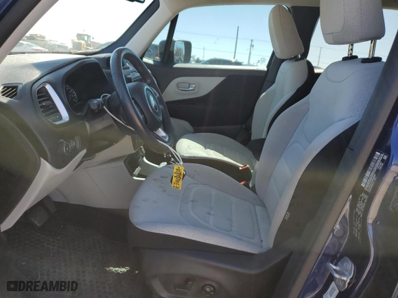 2021 Jeep Renegade Latitude with VIN ZACNJCBB7MPN28957, listed as a Copart auction lot 48412175 with 35,443 mi miles and Salvage Title. Bid and sale history available at carsss.com. Image 7.