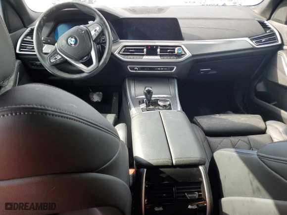 2023 BMW X5 xDrive40i with VIN 5UXCR6C01P9R61387, listed as a Copart auction lot 44972515 with 58,971 mi miles and Clean Title. Bid and sale history available at carsss.com. Image 8.