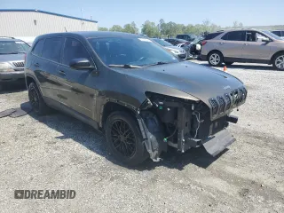 2015 Jeep Cherokee Sport with VIN 1C4PJLAB9FW720187, listed as a Copart auction lot 53091225 with 154,545 mi miles and Salvage Title. Bid and sale history available at carsss.com. Image 4.
