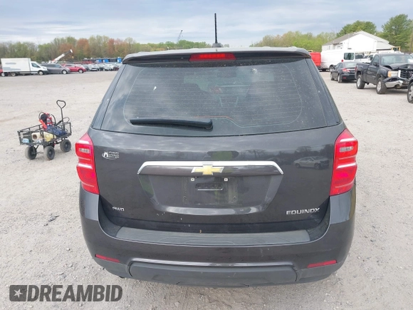 2016 Chevrolet Equinox LS with VIN 2GNFLEEK9G6115360, listed as a IAAI auction lot 42025280 with 146,609 mi miles. Bid and sale history available at carsss.com. Image 16.