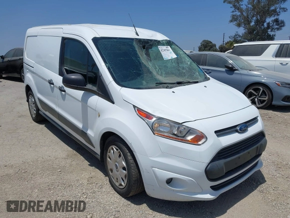 2018 Ford Transit Connect XLT with VIN NM0LS7F7XJ1345520, listed as a IAAI auction lot 42387801 with 98,035 mi miles and . Bid and sale history available at DreamBid. Image 1.
