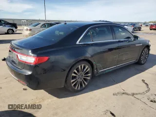 2017 Lincoln Continental Select with VIN 1LN6L9SK5H5629901, listed as a Copart auction lot 83004854 with 16,007 mi miles and Salvage Title. Bid and sale history available at carsss.com. Image 3.