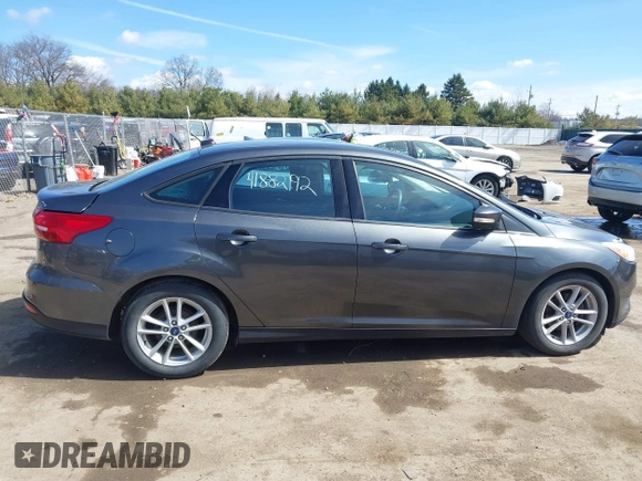2017 Ford Focus SE with VIN 1FADP3F26HL229452, listed as a IAAI auction lot 41882192 with 83,499 mi miles. Bid and sale history available at carsss.com. Image 13.