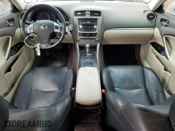 2011 Lexus IS 250 with VIN JTHBF5C24B5138307, listed as a Copart auction lot 54593805 with 191,395 mi miles and Clean Title. Bid and sale history available at DreamBid. Image 8.