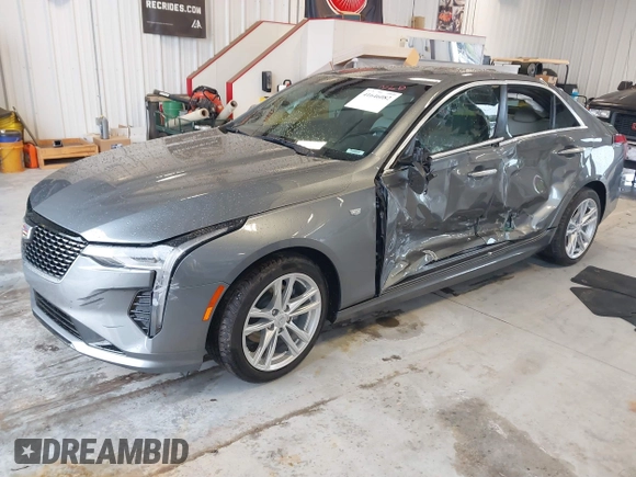 2021 Cadillac CT4 Luxury with VIN 1G6DA5RK4M0147723, listed as a IAAI auction lot 41646082 with 14,459 mi miles and . Bid and sale history available at DreamBid. Image 17.