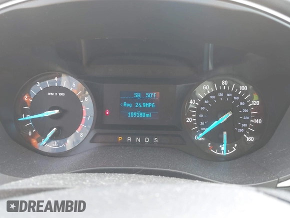 2015 Ford Fusion S with VIN 3FA6P0G72FR190407, listed as a IAAI auction lot 41875138 with 109,180 mi miles. Bid and sale history available at carsss.com. Image 7.
