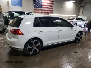 2015 Volkswagen Golf GTI SE with VIN 3VW5T7AU6FM000353, listed as a Copart auction lot 50145825 with 107,342 mi miles and Salvage Title. Bid and sale history available at carsss.com. Image 3.