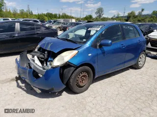 2009 Toyota Yaris with VIN JTDKT903895237298, listed as a Copart auction lot 50908243 with 117,668 mi miles and Salvage Title. Bid and sale history available at carsss.com. Image 1.
