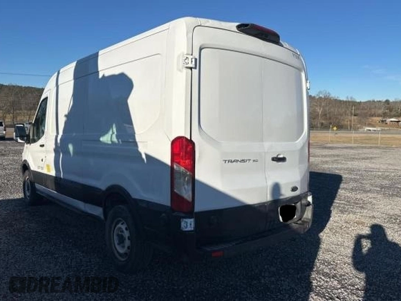 2019 Ford Transit z VIN 1FTYE2CM5KKB51406, wystawiony jako Copart lot #41748155 z przebiegiem 56 635 mil mil oraz Czysty tytuł • Clean title. Historia ofert i sprzedaży dostępna na DreamBid. Obrazek 3.