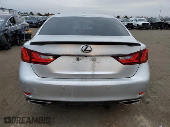 2013 Lexus GS 350 with VIN JTHCE1BL1D5002696, listed as a Copart auction lot 45963774 with 120,107 mi miles and Salvage Title. Bid and sale history available at DreamBid. Image 6.