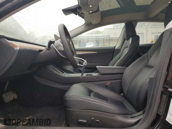 2023 Tesla Model 3 с VIN 5YJ3E1EA9PF688503, выставлен на аукционе Copart как лот 59783765 с пробегом 21 872 миль миль и Списание • Salvage title. История ставок и продаж доступна на DreamBid. Изображение 7.