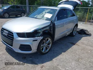 2017 Audi Q3 Premium Plus with VIN WA1HCCFS6HR003457, listed as a IAAI auction lot 42274572 with 54,546 mi miles and . Bid and sale history available at DreamBid. Image 18.