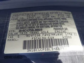 2011 Nissan Versa 1.8 S with VIN 3N1BC1CP5BL398829, listed as a IAAI auction lot 41976848 with 235,745 mi miles. Bid and sale history available at carsss.com. Image 9.