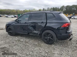 2024 Volkswagen Tiguan SE R-Line Black with VIN 3VVCB7AX3RM010352, listed as a Copart auction lot 50008955 with 16,095 mi miles and Salvage Title. Bid and sale history available at carsss.com. Image 2.