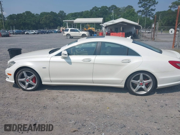 2012 Mercedes-Benz CLS 550 with VIN WDDLJ9BB6CA053206, listed as a IAAI auction lot 42368101 with 110,514 mi miles and . Bid and sale history available at DreamBid. Image 14.