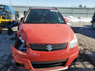 2007 Suzuki SX4 with VIN JS2YB413X75109453, listed as a Copart auction lot 42185675 with 84,548 mi miles and Salvage Title. Bid and sale history available at carsss.com. Image 5.