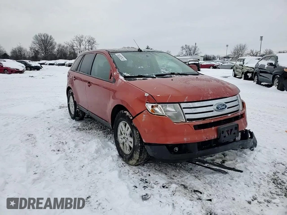 2007 Ford Edge SEL PLUS with VIN 2FMDK49C77BA22906, listed as a Copart auction lot 47485995 with 260,194 mi miles and Salvage Title. Bid and sale history available at carsss.com. Image 10.