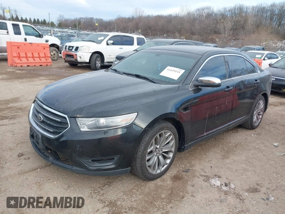 2013 Ford Taurus Limited with VIN 1FAHP2F80DG114817, listed as a IAAI auction lot 41429111 with 207,104 mi miles. Bid and sale history available at carsss.com. Image 2.
