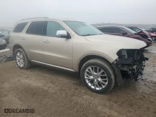 2015 Dodge Durango Citadel with VIN 1C4RDJEG2FC703324, listed as a Copart auction lot 42968865 with 147,833 mi miles and Salvage Title. Bid and sale history available at carsss.com. Image 4.