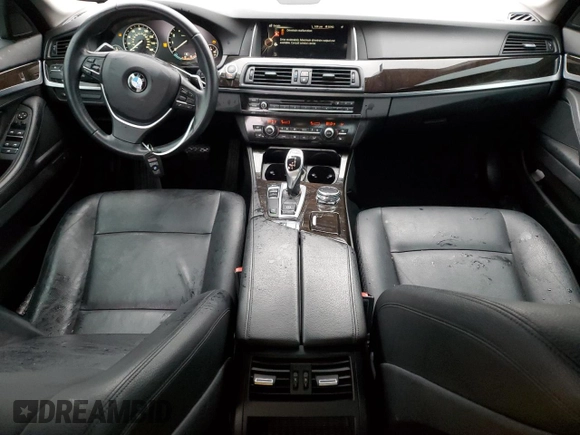 2016 BMW 5 Series 535i with VIN WBA5B1C57GG553787, listed as a Copart auction lot 48197155 with 72,781 mi miles and Salvage Title. Bid and sale history available at DreamBid. Image 8.