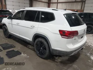 2018 Volkswagen Atlas SEL with VIN 1V2MR2CAXJC557973, listed as a IAAI auction lot 41535114 with 107,894 mi miles and . Bid and sale history available at DreamBid. Image 3.