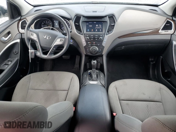 2017 Hyundai Santa Fe 2.4L with VIN 5NMZU3LB0HH052332, listed as a Copart auction lot 60598945 with 43,471 mi miles and Salvage title. Bid and sale history available at DreamBid. Image 8.