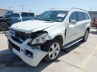 2011 Mercedes-Benz GL-Class GL 450 with VIN 4JGBF7BE7BA758192, listed as a IAAI auction lot 41815909 with 168,823 mi miles. Bid and sale history available at carsss.com. Image 2.