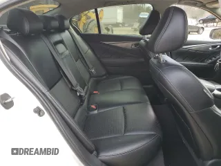 2016 Infiniti Q50 with VIN JN1EV7AR7GM346324, listed as a Copart auction lot 45091635 with 92,050 mi miles and Salvage Title. Bid and sale history available at DreamBid. Image 10.