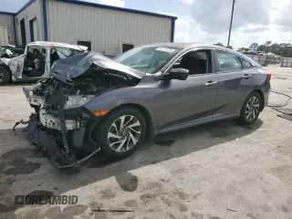 2016 Honda Civic Sedan EX with VIN 19XFC2F75GE093682, listed as a Copart auction lot 51777275 with 125,434 mi miles and Salvage Title. Bid and sale history available at carsss.com. Image 1.