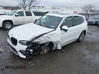 2020 BMW X3 xDrive30i with VIN 5UXTY5C0XL9D36965, listed as a IAAI auction lot 41578019 with Not Provided miles and . Bid and sale history available at DreamBid. Image 2.