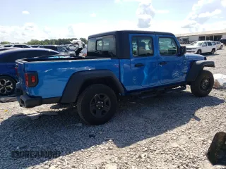2024 Jeep Gladiator Sport z VIN 1C6JJTAG3RL123552, wystawiony jako Copart lot #62649885 z przebiegiem 4 304 mil mil oraz Szkoda całkowita • Salvage title. Historia ofert i sprzedaży dostępna na DreamBid. Obrazek 3.