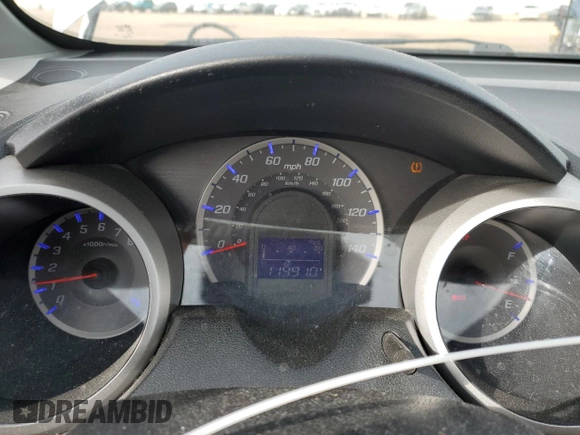 2010 Honda Fit Sport with VIN JHMGE8G41AC033885, listed as a Copart auction lot 49793605 with 114,910 mi miles and Salvage title. Bid and sale history available at DreamBid. Image 9.