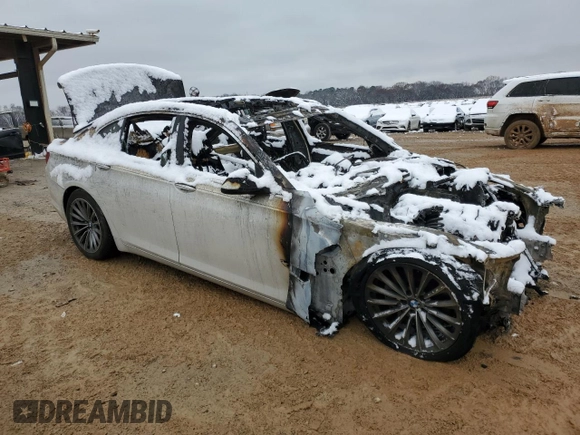 2011 BMW 7 Series 740i with VIN WBAKA4C52BC612509, listed as a Copart auction lot 45868175 with 0 mi miles and Salvage Title. Bid and sale history available at carsss.com. Image 4.