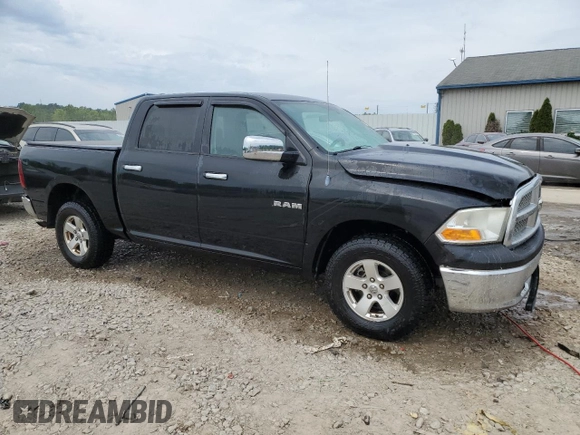 2010 Dodge 1500 SLT with VIN 1D7RV1CP1AS174131, listed as a Copart auction lot 60446704 with 164,653 mi miles and Non Repairable. Bid and sale history available at DreamBid. Image 4.