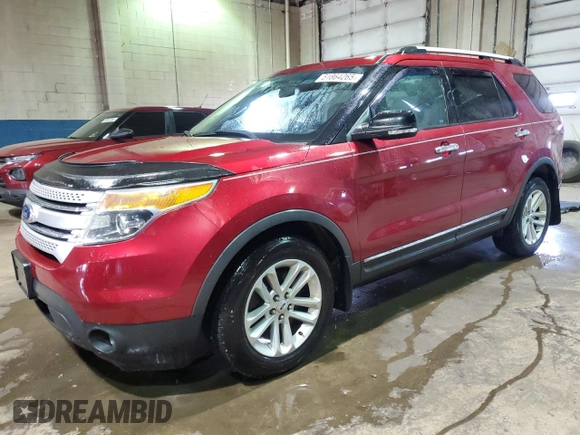2013 Ford Explorer XLT with VIN 1FM5K7D84DGB82710, listed as a Copart auction lot 51864265 with 204,767 mi miles and Clean Title. Bid and sale history available at carsss.com. Image 1.